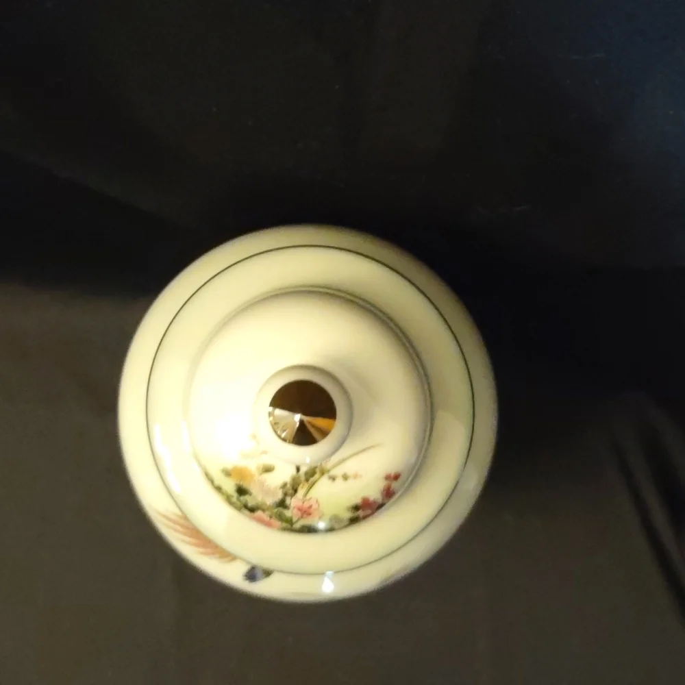 Vintage Shaddy Mino China JGI Japan Small Decorative Porcelain Ginger Jar